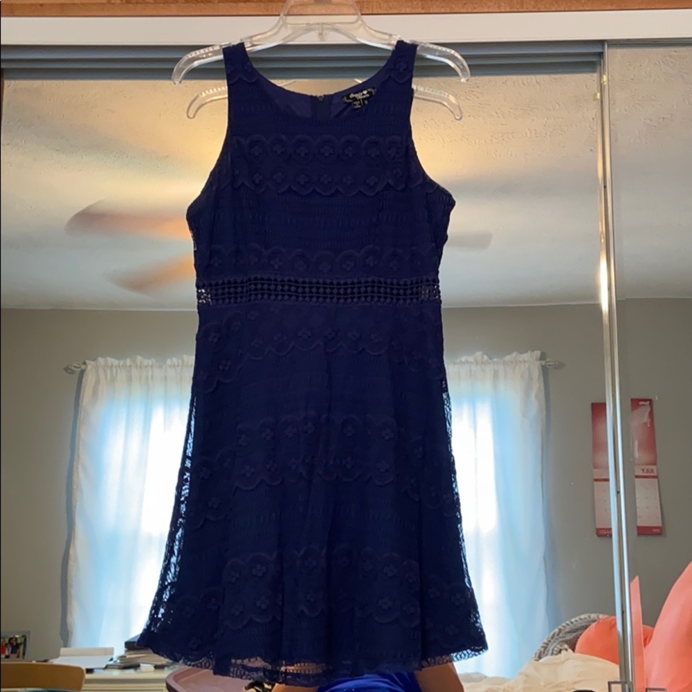 Navy Blue Dress